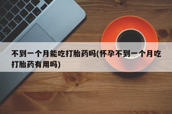 哪里可以私下卖到打胎药不到一个月能吃打胎药吗(怀孕不到一个月吃打胎药有用吗)